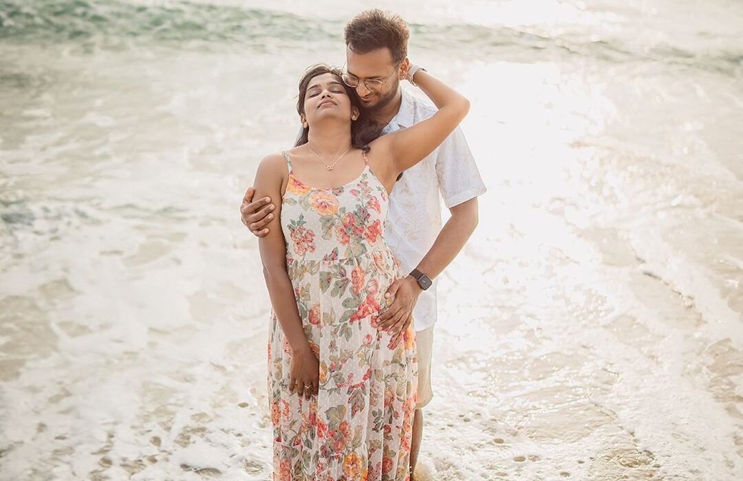 Giridharan & Indhu's Magical Pre-Wedding Shoot at Varkala Beach