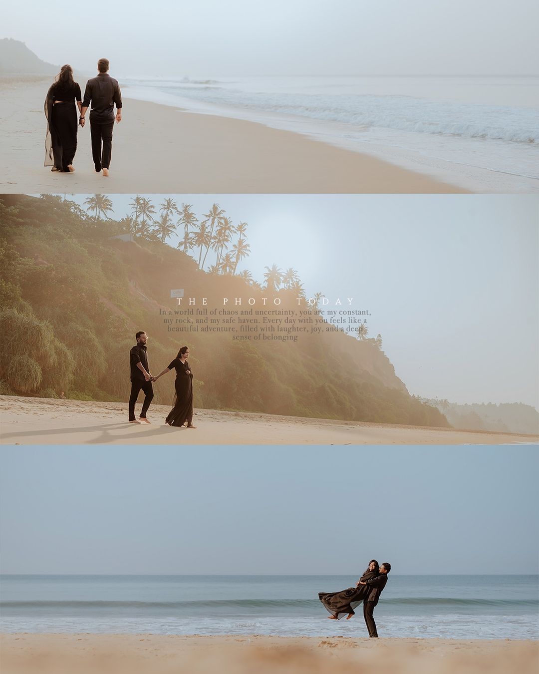 Giridharan & Indhu's Magical Pre-Wedding Shoot at Varkala Beach