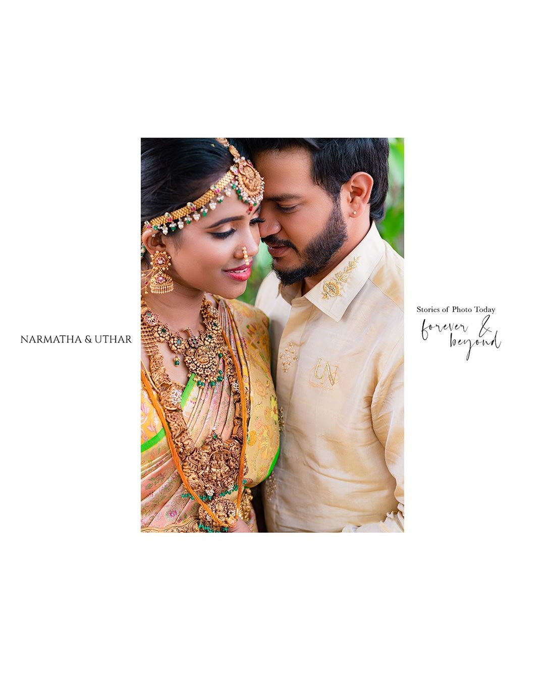 Narmatha Shree Manie & Utharraj's Timeless Couple Portrait by The Photo Today