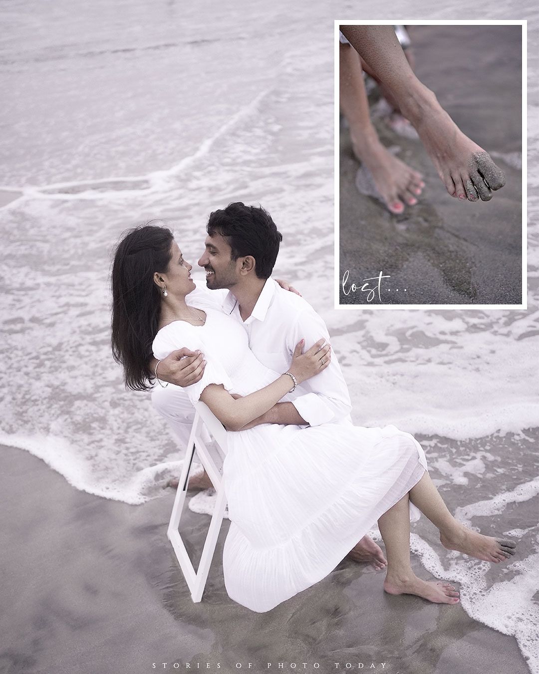 Seaside Romance Breathtaking Pre-Wedding Shoot in Kochi's Coastal Paradise