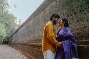 Capturing Love in Kerala: Hoshma & Nikesh's Enchanting Pre-Wedding Photoshoot