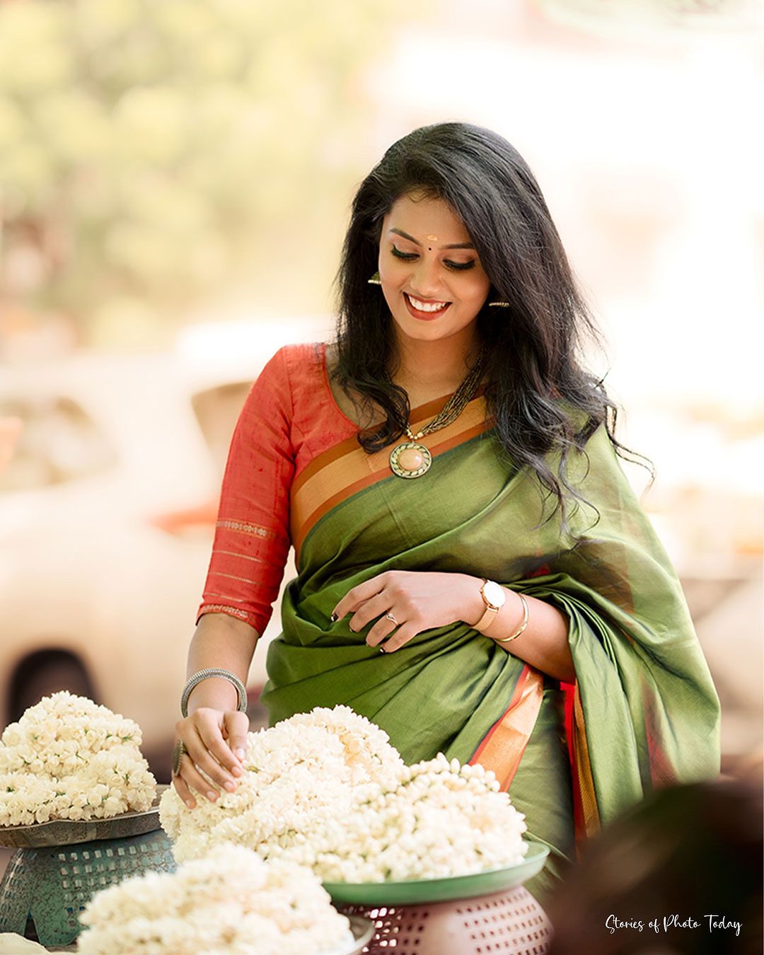 Blossoming Love: Capturing Romantic Moments at Coimbatore's Flower Markets 