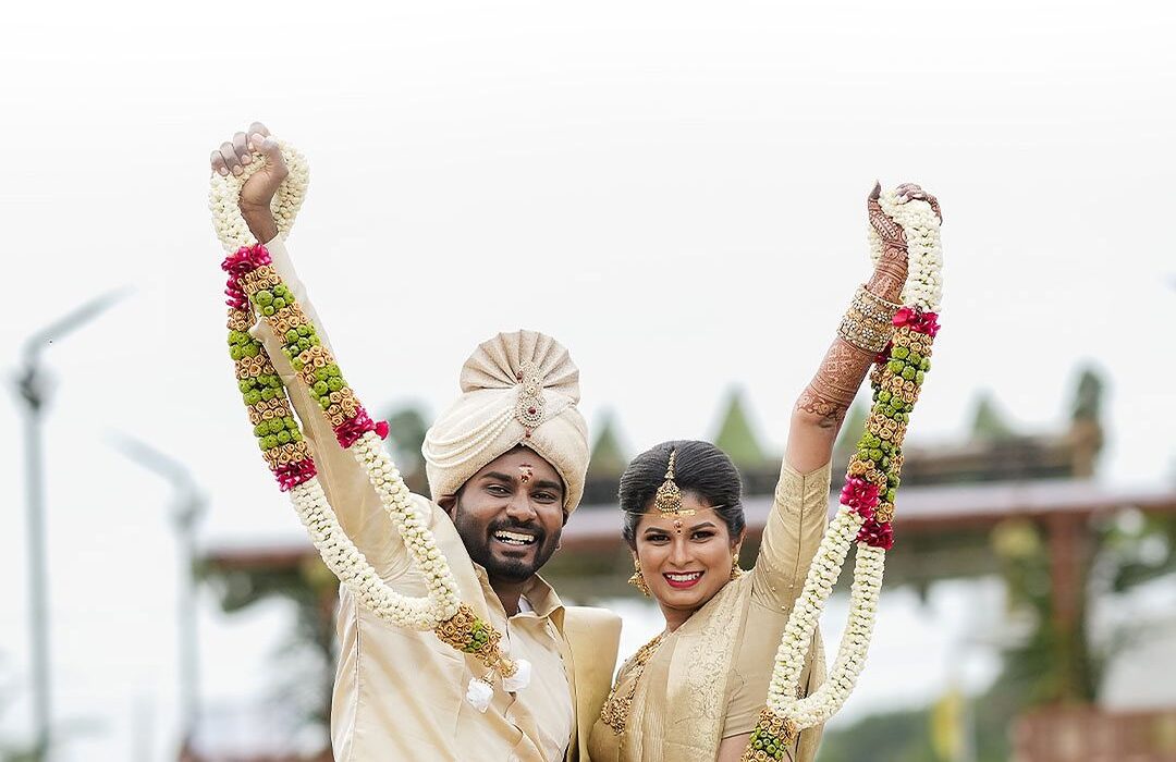 Timeless Elegance: Harini & Koutham's Muhurtham Look Captured by PhotoToday in Coimbatore