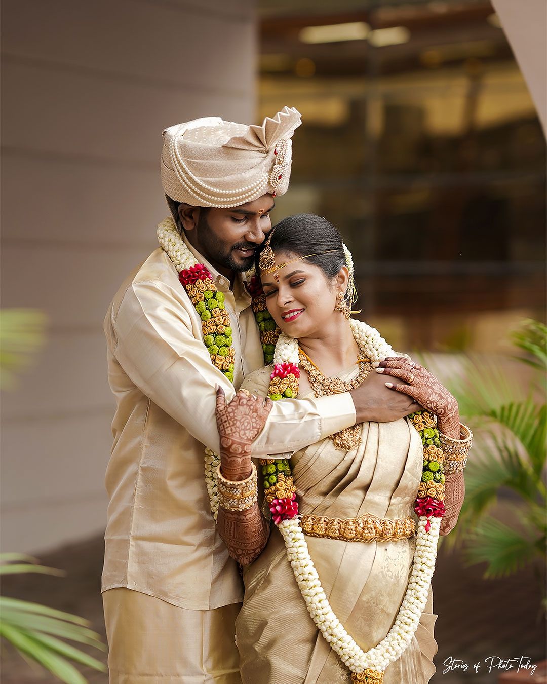 Timeless Elegance: Harini & Koutham's Muhurtham Look Captured by PhotoToday in Coimbatore 