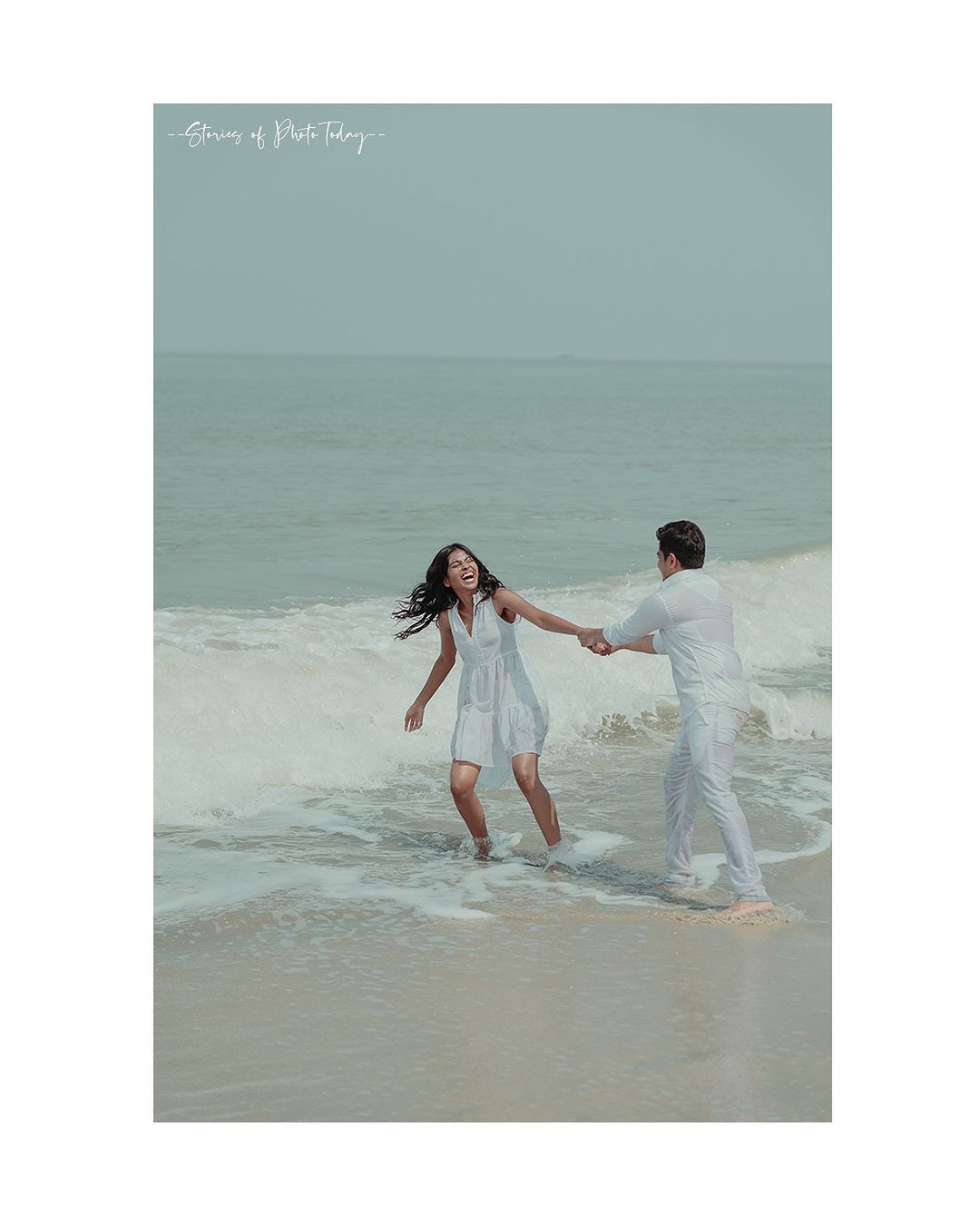 Seaside Romance: Stunning Pre-Wedding Photoshoots on Kerala's Beaches
