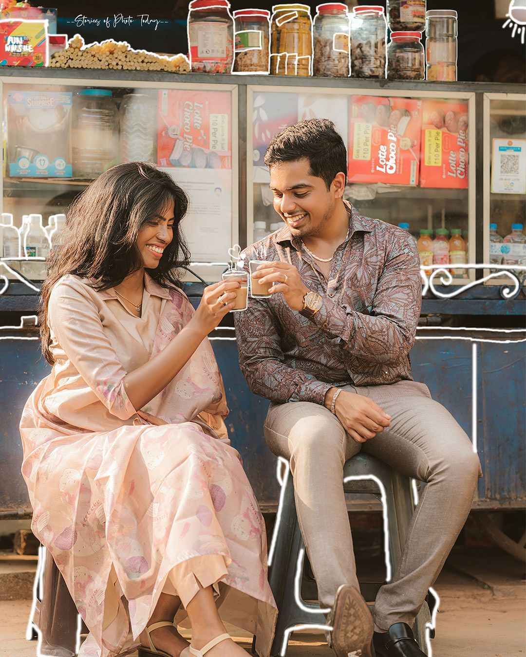 Kiransri & Krithika's Enchanting Pre-Wedding Shoot: Capturing Love with PhotoToday 