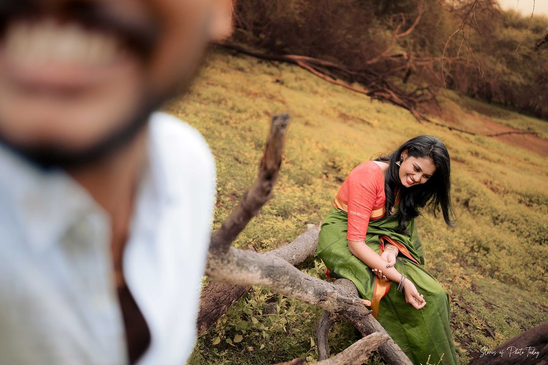 Enchanting Ooty Pre-Wedding Shoot: Gautham & Nivetha's Nature-Inspired Love Story 