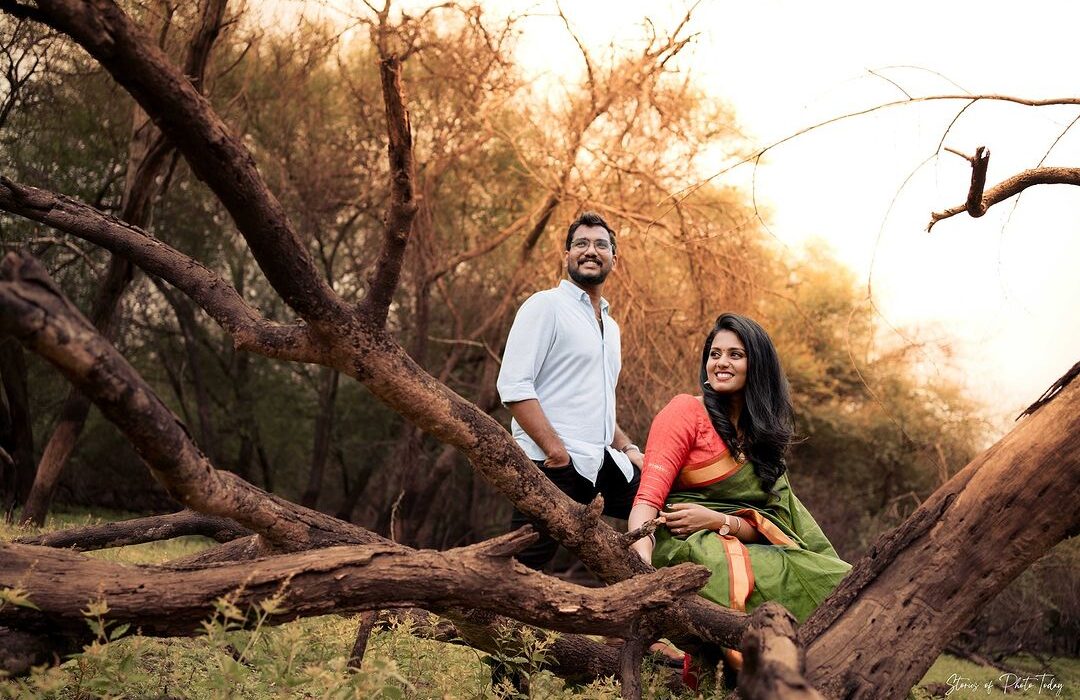 Enchanting Ooty Pre-Wedding Shoot: Gautham & Nivetha's Nature-Inspired Love Story