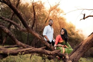 Enchanting Ooty Pre-Wedding Shoot: Gautham & Nivetha's Nature-Inspired Love Story