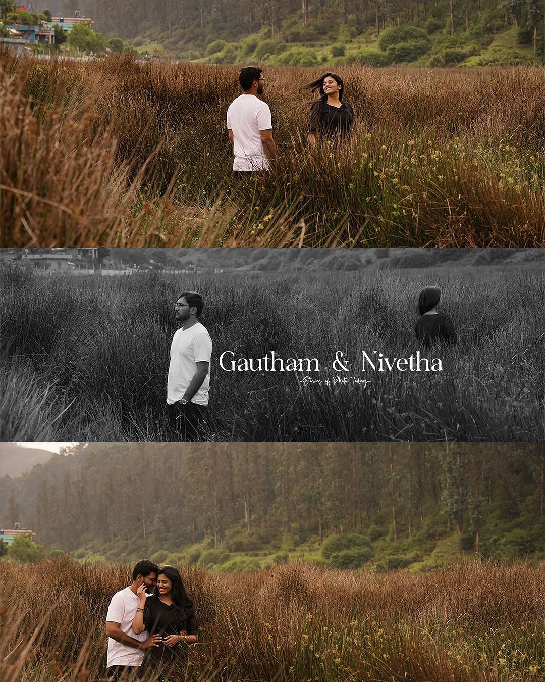 Pre-Wedding Photoshoot in Ooty Nivetha and Gautham's Fur-Ever Love Story with Their Adorable Puppy 