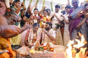 Mugil Sriram & Srinidhi's Enchanting Wedding Photography in Coimbatore