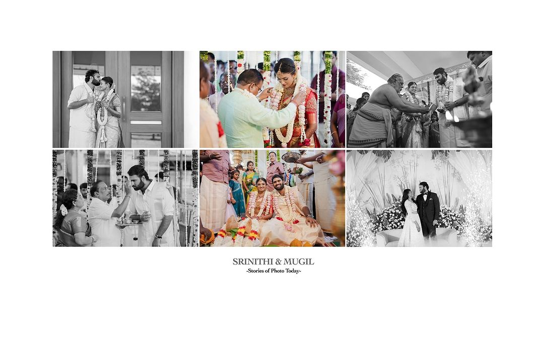 Mugil Sriram & Srinidhi's Enchanting Wedding Photography in Coimbatore 