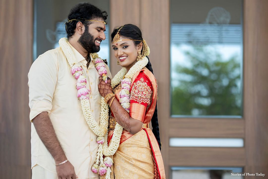 Mugil Sriram & Srinidhi's Enchanting Wedding Photography in Coimbatore 