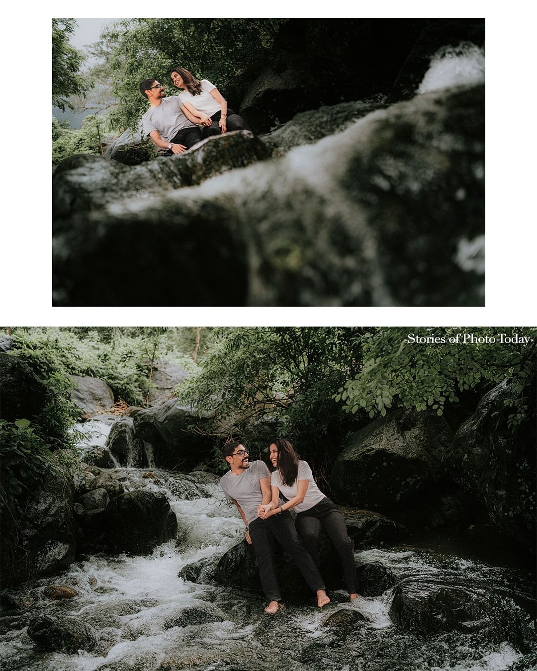 Cascading Hearts: Niranj & Deva's Enchanting Pre-Wedding Shoot in Kerala's Natural Paradise | The Phototoday Photography 