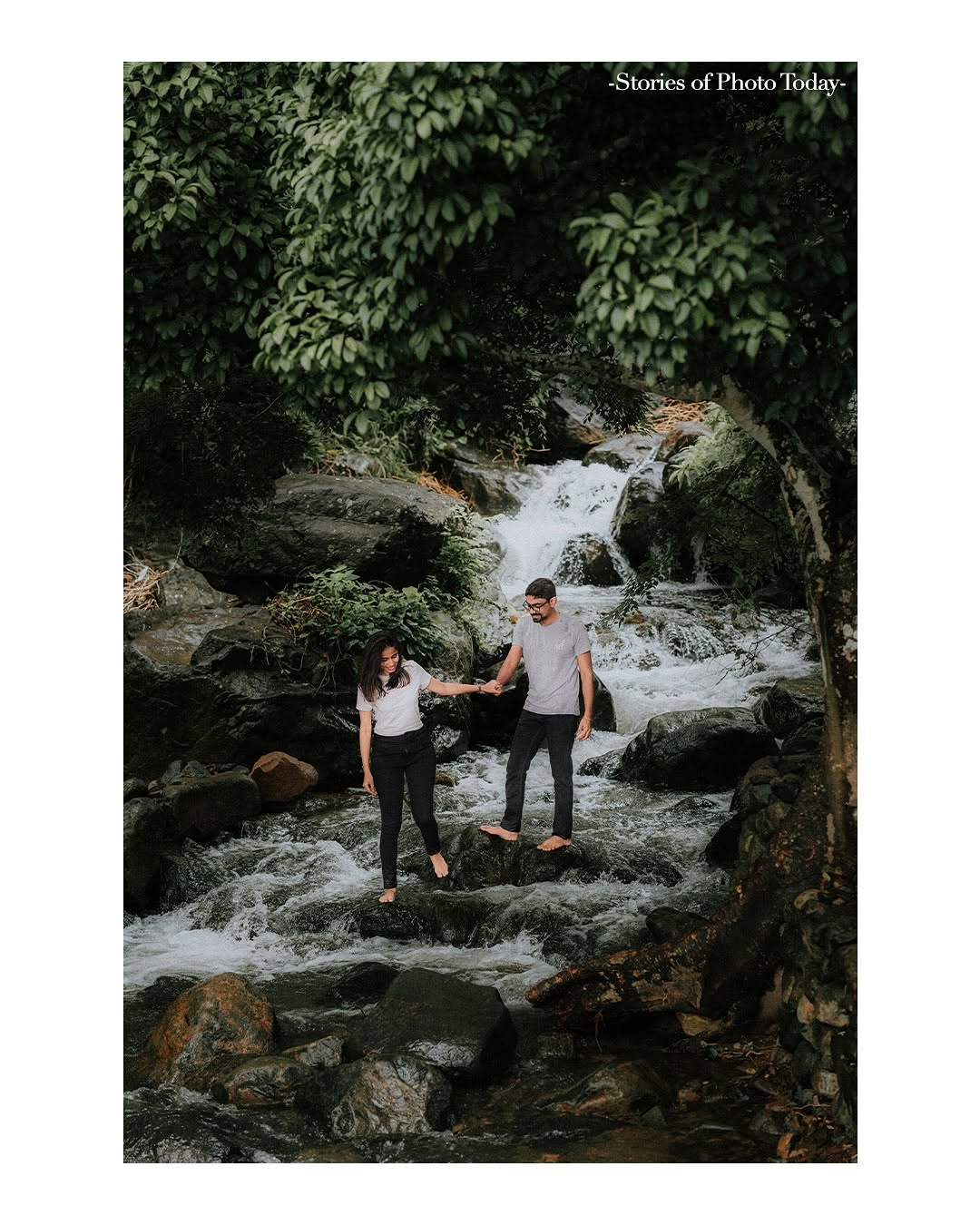 Cascading Hearts: Niranj & Deva's Enchanting Pre-Wedding Shoot in Kerala's Natural Paradise | The Phototoday Photography 