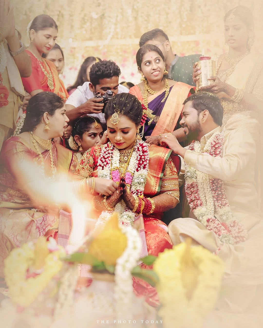 Sarath & Bujju: A Magical Muhurtham Wedding Story of Love and Elegance 