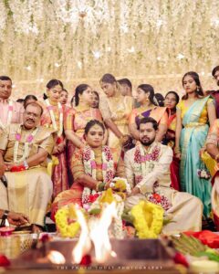 Sarath & Bujju: A Magical Muhurtham Wedding Story of Love and Elegance