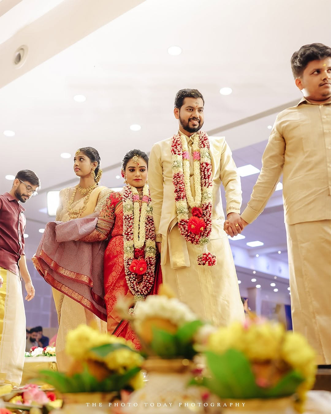 Sarath & Bujju: A Magical Muhurtham Wedding Story of Love and Elegance 