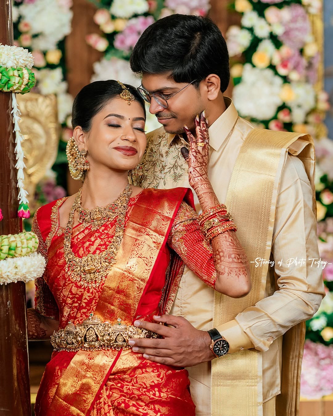 Enchanting Wedding Moments Saranya & Karthi’s Stunning Photoshoot by PhotoToday Photography