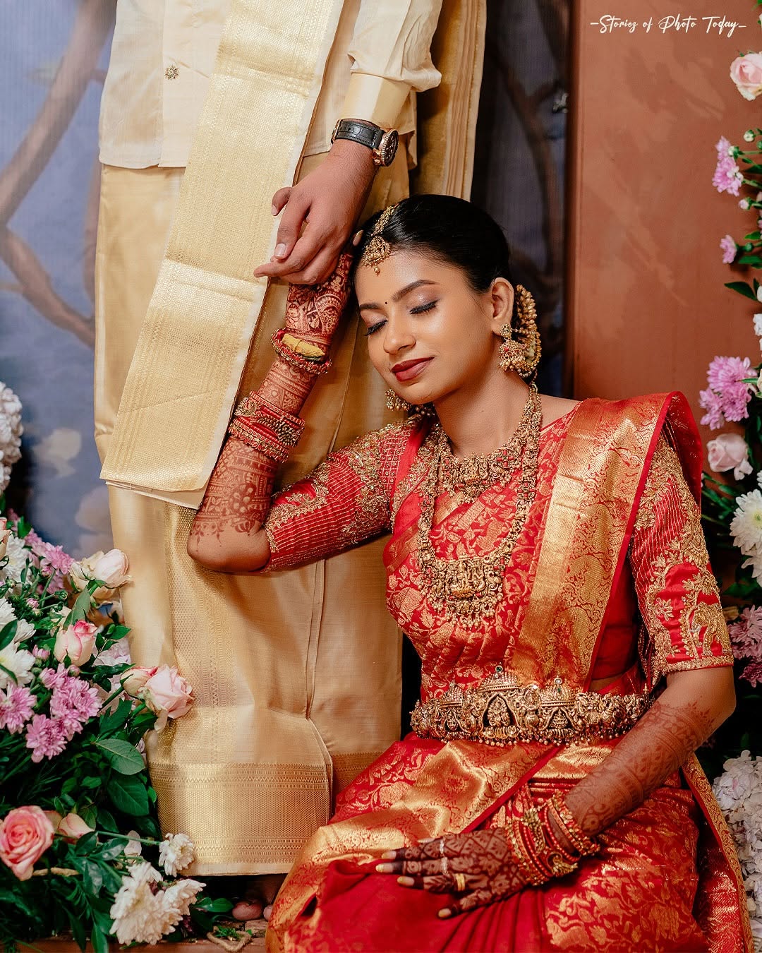 Enchanting Wedding Moments Saranya & Karthi’s Stunning Photoshoot by PhotoToday Photography