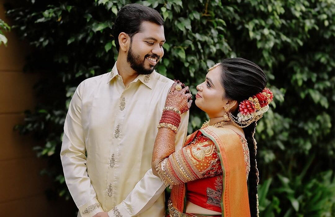 Sarath & Bujju's Enchanting Wedding Day: A Timeless Coimbatore Love Story