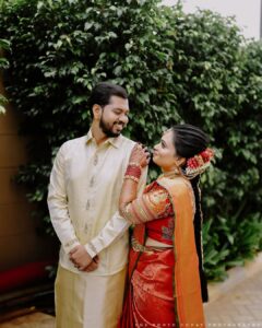 Sarath & Bujju's Enchanting Wedding Day: A Timeless Coimbatore Love Story