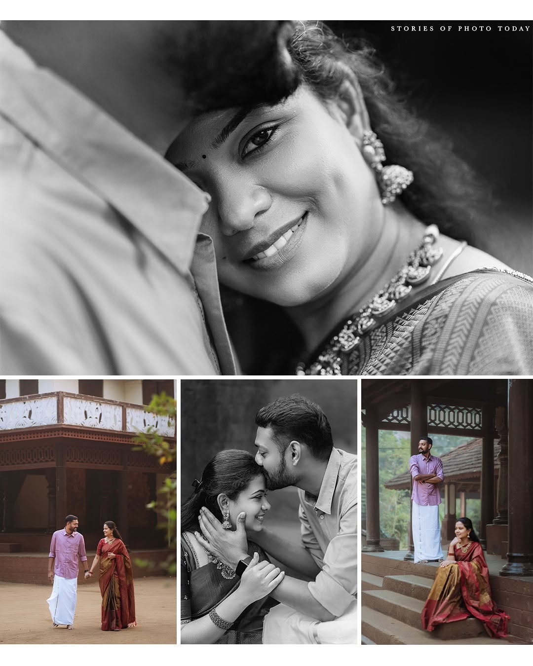 Timeless Love: Abirami & Rajkumar's Dreamy Kerala Couple Photoshoot